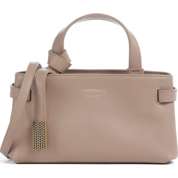 Emporio Armani Nora XS - Kabelka přes rameno v béžová, kůže, 50548351 | Kabelky pro ženy & muže