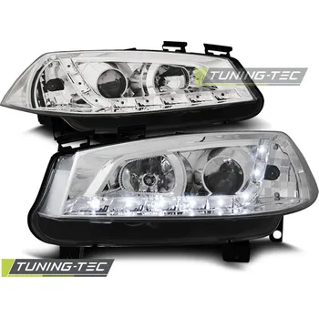 Auto-moto Tuning-Tec Přední čirá LED světla Renault Megane II (2002 - 2006) - chromované