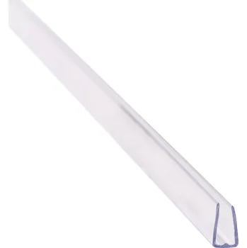 Stavební profil Profil U ukončovací plastový čirý 8 mm délka 2,1 m