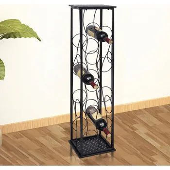 Stojan na víno Stojan na víno na 8 lahví, kovový IM_240941