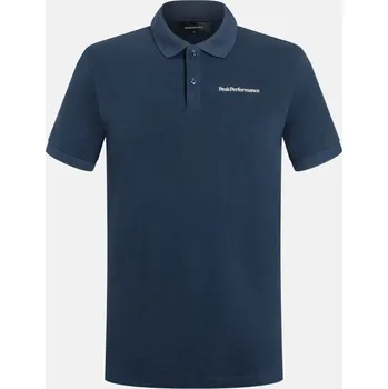 Pánská košile POLOKOŠILE PEAK PERFORMANCE M GROUND POLO BLUE SHADOW