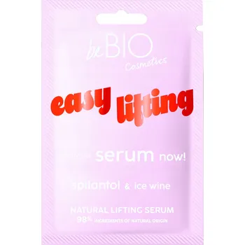 Pleťové sérum BeBIO EASY LIFTING PŘÍRODNÍ LIFTINGOVÉ SÉRUM NA OBLIČEJ NOVINKA! 8 ml