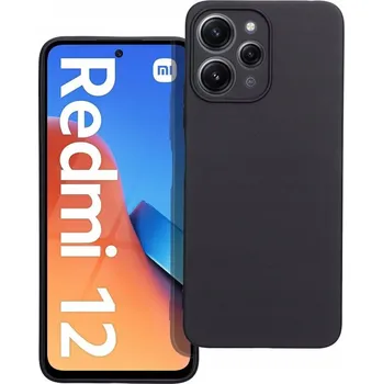Pouzdro na mobilní telefon Zadní Kryt TFO pro Xiaomi Redmi Note 12 4G, černý