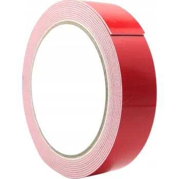 Lepicí páska Oboustranná pěnová páska bílá 15mm/1m