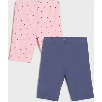 Sinsay - Krátké legíny 2 pack - vícebarevná - 331DU-MLC - 331DU-MLC-122