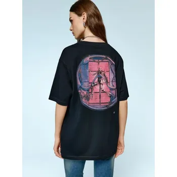 Oblečení a móda Tričko s&nbsp;potiskem Lady Gaga Chromatica - XS - House - černá - 834IN-99X