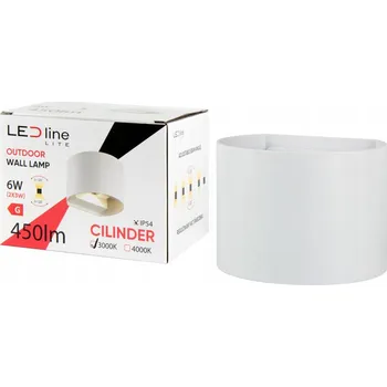 Venkovní osvětlení Venkovní LED nástěnné svítidlo 2x3W 3000K IP54 bílé