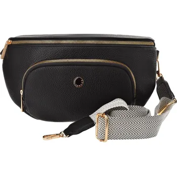 Kabelka Peterson kabelka přes rameno eko kůže černá