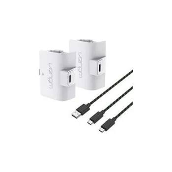 Herní konzole VENOM VS2874 Xbox Series S/X & One White High Capacity Twin Battery Pack + 3 meter cable