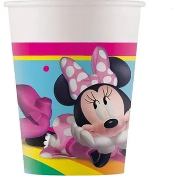 Procos Kelímky papírové Minnie Mouse 200 ml 8 ks