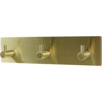 Věšák Háček bez vrtání Global Service zlatý