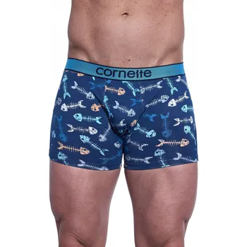 Pánské spodní prádlo Pánské boxerky Cornette High Emotion 508/149 vel. XXL (52) mořské rybí kosti