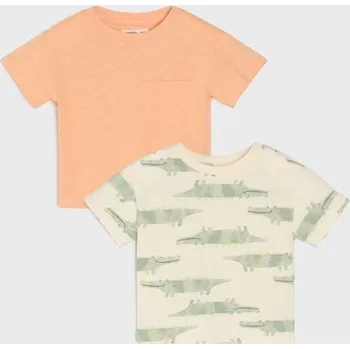 Sinsay - Sada 2 triček - krémová - 423DJ-01X - 423DJ-01X-68