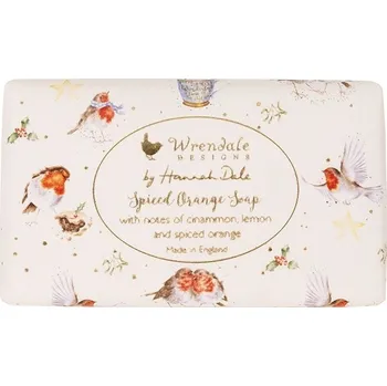 Mýdlo Vánoční mýdlo "Spiced Orange" - Skořice, citron, kořeněný pomeranč