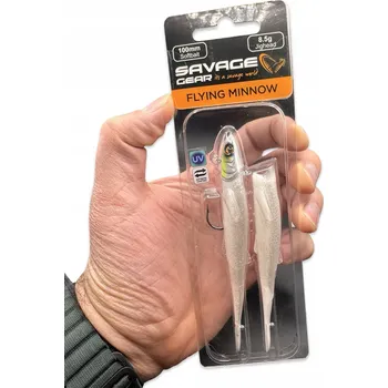 Umělá nástraha Gumová nástraha Savage Gear Flying Minnow 10 cm