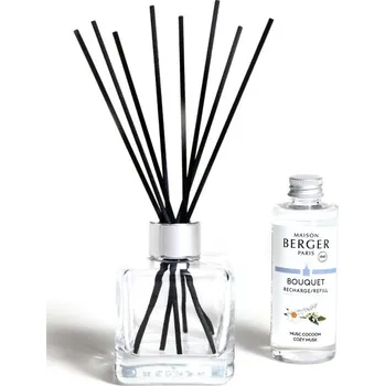 Aroma lampa Maison Berger COSY MUSK, difuzér kostka s náplní 125ml 8290005