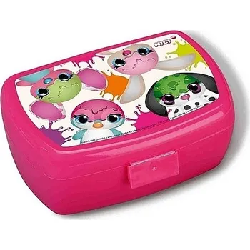 Svačinový box Nici Svačinový box dětský - SIRUPÁČCI, růžový p340015