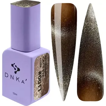 Lak na nehty Gel lak DNKa' Bohemian CAT EYE 0011, 12ml
