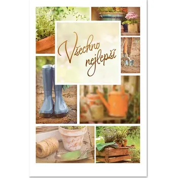 Ditipo Blahopřání GK - VŠECHNO NEJLEPŠÍ (zahradnické) 6890385