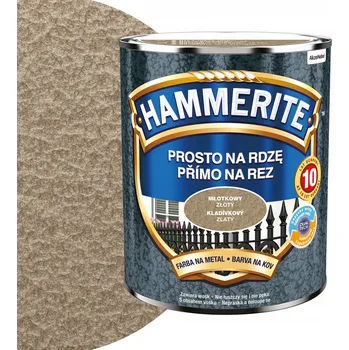 barva na kov Hammerite Gold Hammer Barva na rez 0,7 l