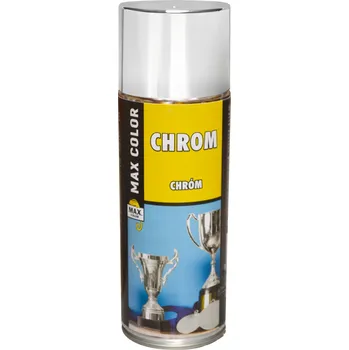 Barva ve spreji Max Color barva ve spreji, 2813 imitace chrom, 400 ml