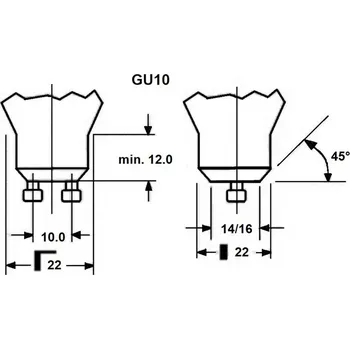 Lampička Sylvania LED žárovka SUPERIA RETRO ES50, GU10 3,7 W 940 360 lm 36°