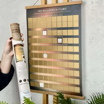 Plakát Albi Stírací plakát - 100 tipů na nejlepší filmy 7450005