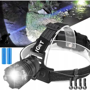 Čelovka PEAKRO Čelovka LED 50000 Lumenů Vodotěsná USB