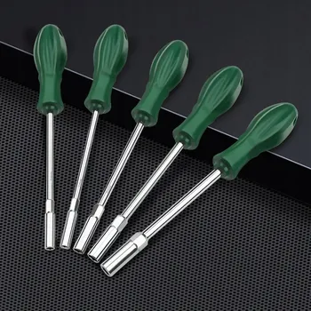 Šroubovák Sada 5 kusů nástrčných šroubováků 6 mm/ 7 mm/8 mm/10 mm/13 mm