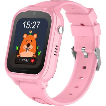 Chytré hodinky Body ID BodyGuard 5D, 4G, Pink