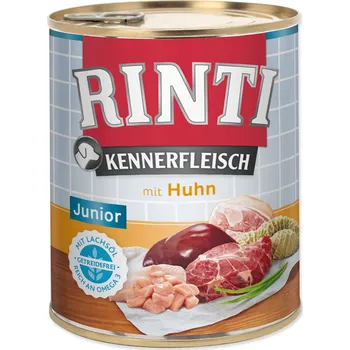 Konzerva Rinti Kennerfleisch Junior kuře 800g-KARTON