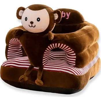 dětské křeslo Dětské plyšové křesílko 01653 45 x 45 cm opice