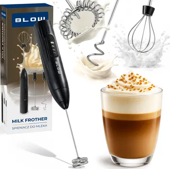 NAPĚŇOVAČ MLÉKA NA KÁVU MINI ELEKTRICKÝ MIXÉR RUČNÍ ŠLEHAČ 3v1 USB