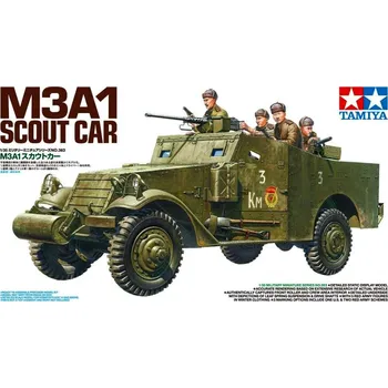 Modelářství M3A1 Scout Car (Tamiya 1:35)