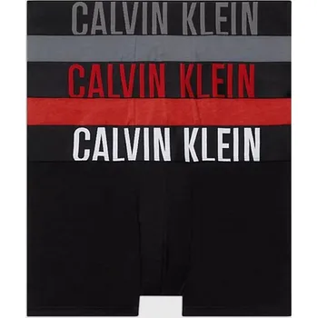 Boxerky Pánské boxerky Calvin Klein NB3608 LX0 3pack L Černá