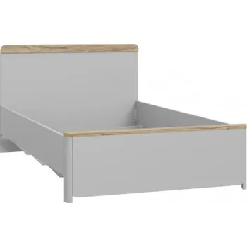 Postel Postel do studentského pokoje Surfinio - Forte M378 Šedá / Catania Oak 125.3x92.2 cm