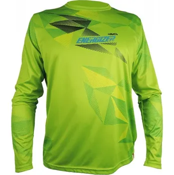 cyklistický dres Dres dlouhý pánský HAVEN Energizer Crazy Long zelený 3XL