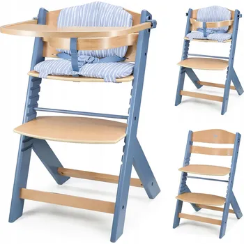 Dětsný nábytek Jídelní židlička Kinderkraft Nordic Breeze Enock 2v1 pro děti do 10 let