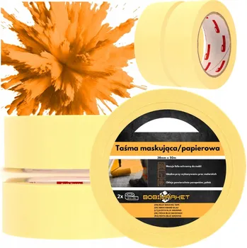 Lepicí páska Maskovací páska Bobimarket 38 mm x 50 m