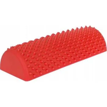 Pěnový válec Masážní válec s výstupky Tullo 30 cm x 12 cm červený