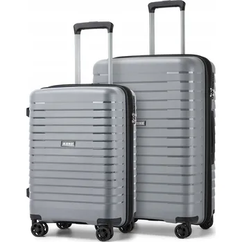 Kono Sada pevných polypropylenových kufrů KSK2595-GY/BK-20/24, kufr o objemu 38 l