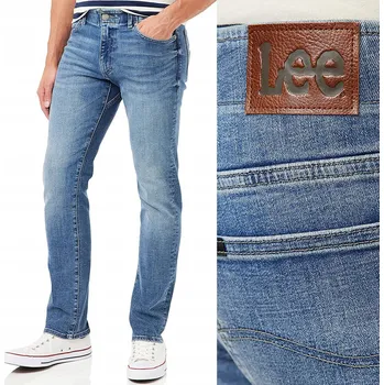 Lee Pánské džíny Straight Fit MVP, rovný střih, velikost 38/34