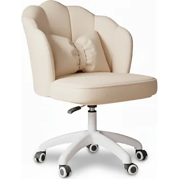 Otočné kancelářské křeslo, židle do pracovny, pro dítě BUENO béžové