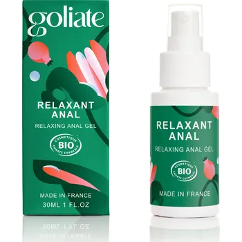 Lubrikační gel Goliate Uvolňující anální gel Relaxant BIO (30 ml) - uvolňuje svaly a stimuluje