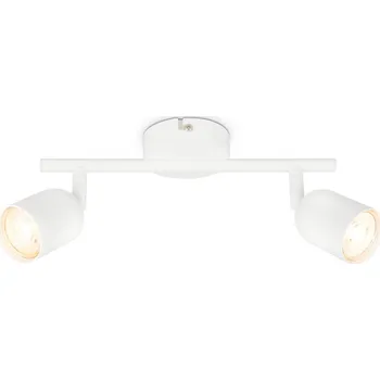 Bodové svítidlo BRILONER Bodové svítidlo Spot, 27,5 cm, 2x GU10, max. 9W, bílé 2145026