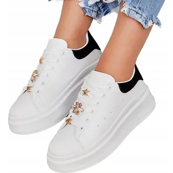 Dámské tenisky BÍLÉ DÁMSKÉ SNEAKERS TESRTES 39