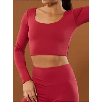 Oblečení a móda Sinsay - Tričko s dlouhými rukávy - kaštanová - 636BE-83X - 636BE-83X-XL