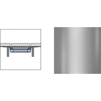 sprchový žlab Rošt sprchový Profilpas INVISIBLE COVER XPI/120 nerez broušená