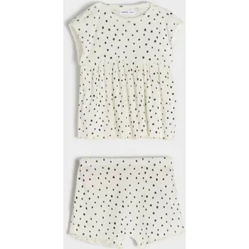 Sinsay - Žerzejová souprava - krémová - 380DG-01X - 380DG-01X-86