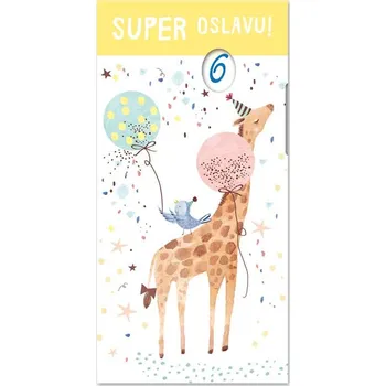 Ditipo Blahopřání XK - Dětské s kotoučkem 1-10 let 6890549